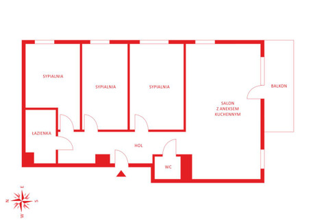 Mieszkanie na sprzedaż - Podskarbińska Praga-Południe, Warszawa, Praga-Południe, Warszawa, 89,95 m², 1 313 205 PLN, NET-PH675459