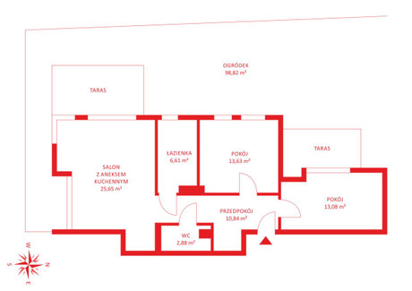 Mieszkanie na sprzedaż - Cygańska Góra Suchanino, Gdańsk, 74,17 m², 1 471 140 PLN, NET-PH677891