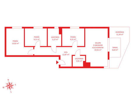 Mieszkanie na sprzedaż - Aleje Jerozolimskie Warszawa, Wola, Warszawa, 71,94 m², 1 021 548 PLN, NET-PH786544