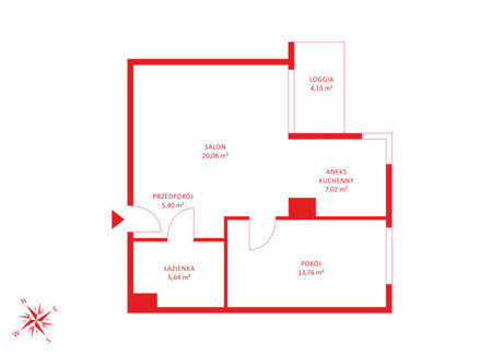 Mieszkanie na sprzedaż - Włochy, Warszawa, Włochy, Warszawa, 51,9 m², 871 888 PLN, NET-PH781733