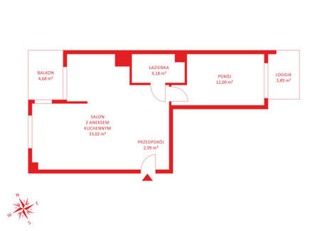 Mieszkanie na sprzedaż - Włochy, Warszawa, Włochy, Warszawa, 52,28 m², 873 021 PLN, NET-PH633240