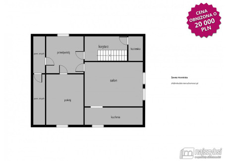 Mieszkanie na sprzedaż - Centrum, Resko, Łobeski, 64,09 m², 158 900 PLN, NET-13244/MKN/OMS-275871