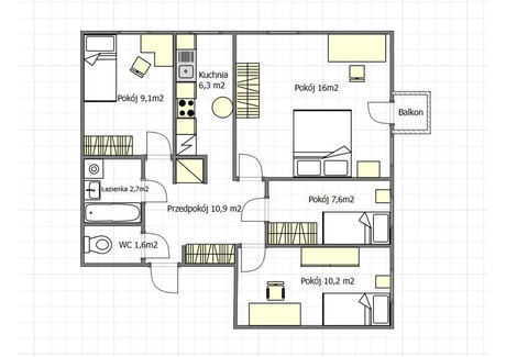 Mieszkanie na sprzedaż - Zwierzyniecka Mokotów, Warszawa, Mokotów, Warszawa, 63,3 m², 962 000 PLN, NET-N+505205