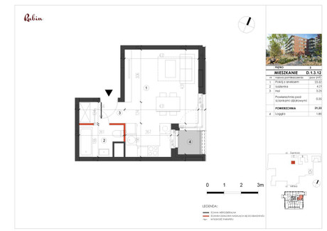 Mieszkanie na sprzedaż - Żupnicza Praga-Południe, Warszawa, Praga-Południe, Warszawa, 31,33 m², 720 000 PLN, NET-687342