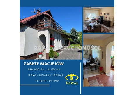 Dom na sprzedaż - Myśliwska Maciejów, Zabrze, Zabrze M., 120 m², 720 000 PLN, NET-RYL-DS-9002