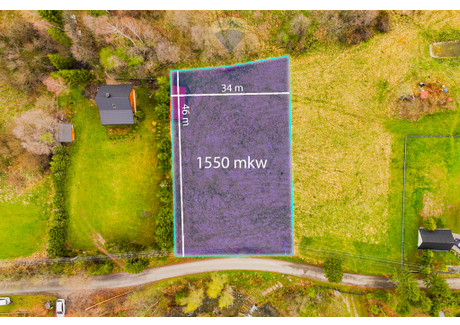 Działka na sprzedaż - Łopuszna, Nowy Targ, Nowotarski, 1550 m², 440 000 PLN, NET-2399/2680/OGS