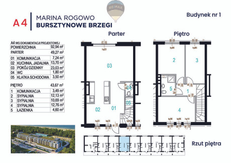 Dom na sprzedaż - Rogowo, Trzebiatów, Gryficki, 92,94 m², 1 490 000 PLN, NET-16/13467/ODS
