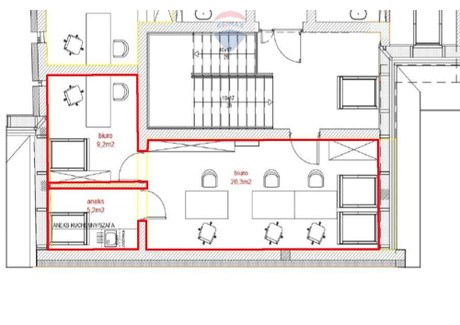 Biuro do wynajęcia - Nowy Targ, Nowotarski, 40,7 m², 2100 PLN, NET-484/2680/OLW