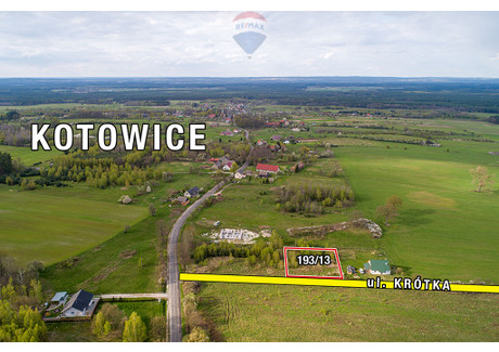 Działka na sprzedaż - Kotowice, Nowogród Bobrzański, Zielonogórski, 1215 m², 95 000 PLN, NET-87/9148/OGS