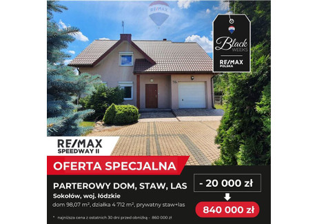 Dom na sprzedaż - Sokołów, Sieradz, Sieradzki, 162,62 m², 840 000 PLN, NET-120/9148/ODS