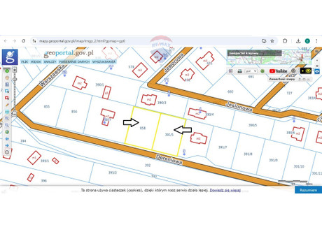 Działka na sprzedaż - Dereniowa Hipolitów, Halinów, Miński, 1100 m², 451 000 PLN, NET-731/3992/OGS