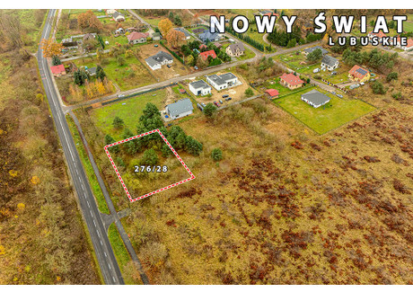 Działka na sprzedaż - Nowy Świat, Sulechów, Zielonogórski, 1513 m², 149 799 PLN, NET-159/9148/OGS