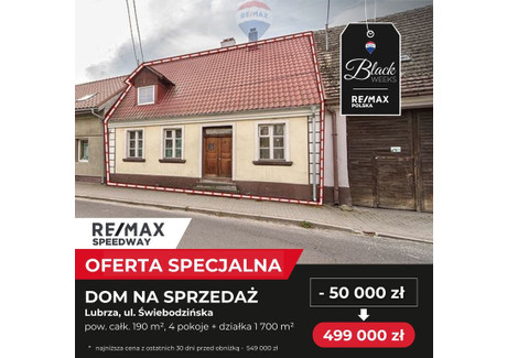 Dom na sprzedaż - Świebodzińska Lubrza, Świebodziński, 96 m², 499 000 PLN, NET-144/9148/ODS