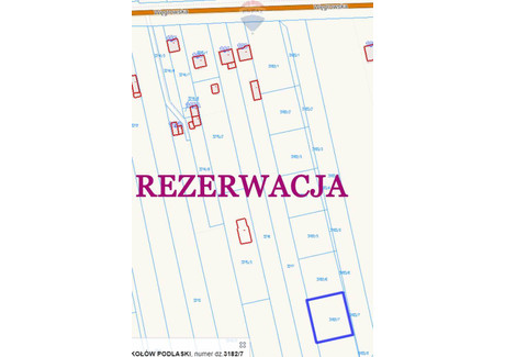 Działka na sprzedaż - Węgrowska Sokołów Podlaski, Sokołowski, 1018 m², 101 800 PLN, NET-426/3992/OGS