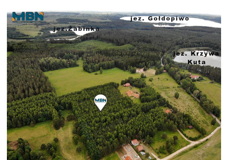 Działka na sprzedaż - Jakunówko, Pozezdrze, Węgorzewski, 2358 m², 111 187 PLN, NET-MBN-GS-1145