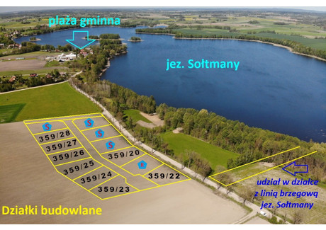 Działka na sprzedaż - Sołtmany, Kruklanki, Giżycki, 1152 m², 109 440 PLN, NET-MBN-GS-936