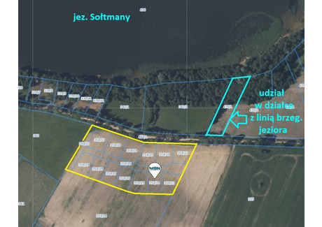 Działka na sprzedaż - Sołtmany, Kruklanki, Giżycki, 1000 m², 95 000 PLN, NET-MBN-GS-959