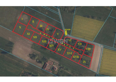 Działka na sprzedaż - Rząśnia, Pajęczański, 980 m², 53 000 PLN, NET-357