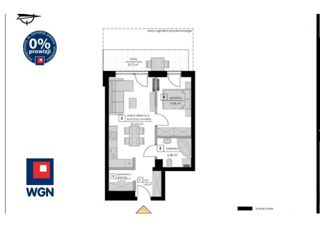 Mieszkanie na sprzedaż - Park Blezacki, Piotrków Trybunalski, Piotrków Trybunalski (Grodzki), 41,29 m², 313 804 PLN, NET-62520084