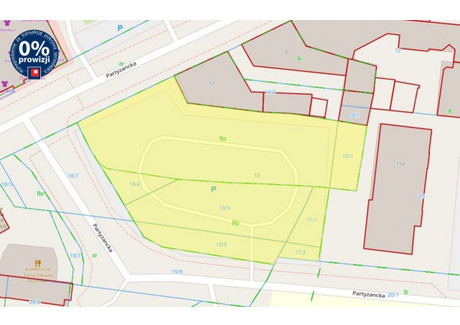 Działka na sprzedaż - Partyzancka Ostrów Wielkopolski, Ostrowski, 1441 m², 1 585 100 PLN, NET-9711