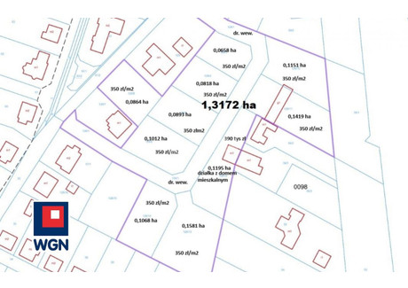 Działka na sprzedaż - Zębcowskiej Zębców, Ostrów Wielkopolski, Ostrowski, 864 m², 302 400 PLN, NET-10027