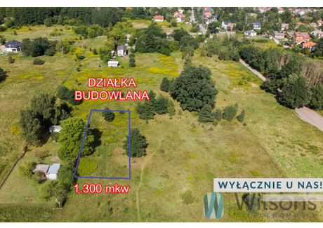 Działka na sprzedaż - Zachodnia Dąbrowa Leśna, Łomianki, 1300 m², 715 000 PLN, NET-WIL430920