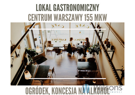 Lokal gastronomiczny do wynajęcia - Piękna Śródmieście, Warszawa, 155 m², 24 384 PLN, NET-WIL142130