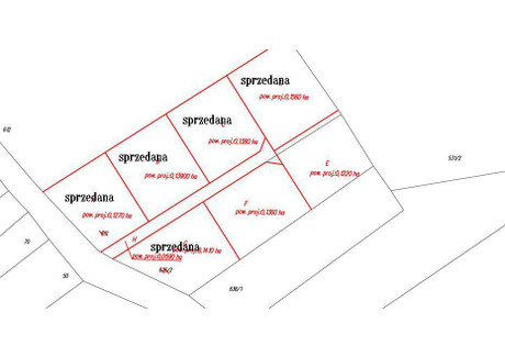 Działka na sprzedaż - Woźnice, Mikołajki, Mrągowski, 1285 m², 89 000 PLN, NET-1775