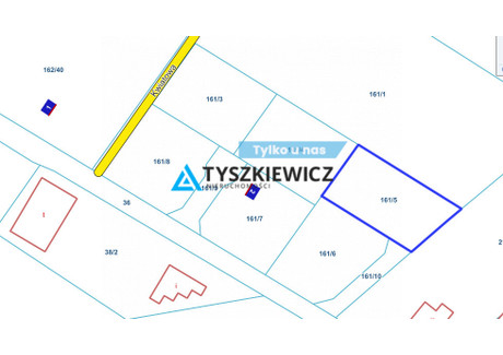 Działka na sprzedaż - Kwiatowa Rębiechowo, Żukowo, Kartuski, 1034 m², 279 000 PLN, NET-TY535701