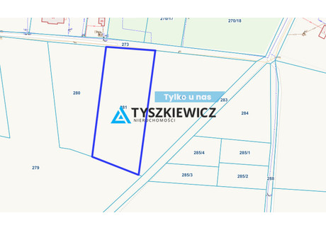 Działka na sprzedaż - Smołdziński Las, Smołdzino, Słupski, 5490 m², 603 900 PLN, NET-TY266541