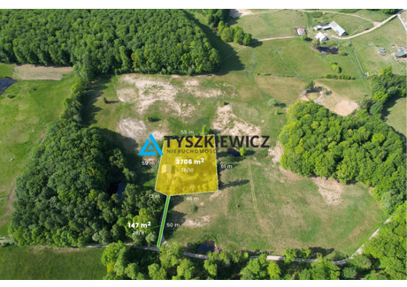 Działka na sprzedaż - Sambora Trzepowo, Przywidz, Gdański, 3706 m², 318 000 PLN, NET-TY668493