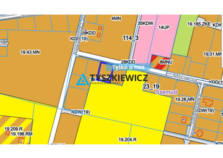 Działka na sprzedaż - Mściwoja Szemud, Wejherowski, 1042 m², 171 930 PLN, NET-TY942971