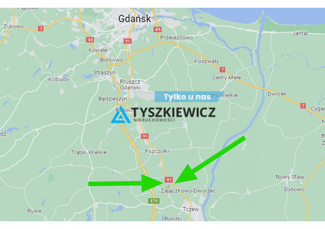 Działka na sprzedaż - Zajączkowo, Tczew, Tczewski, 22 300 m², 1 784 000 PLN, NET-TY601451