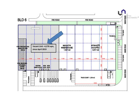 Magazyn do wynajęcia - Czeladź, Będziński, 4278 m², 68 440 PLN, NET-VTS-HW-5117