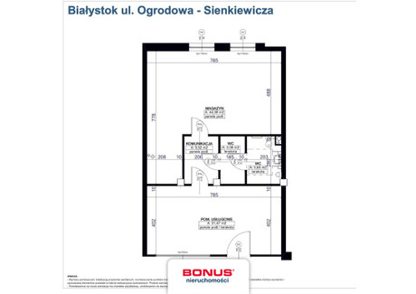 Lokal na sprzedaż - Os. Sienkiewicza, Białystok, 90,78 m², 807 942 PLN, NET-BON42862