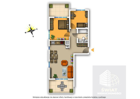 Mieszkanie na sprzedaż - Żelechowa, Szczecin, 62,81 m², 646 943 PLN, NET-SWN29552