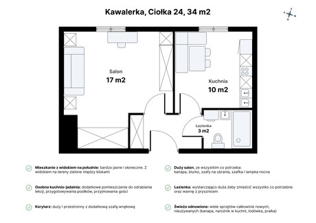 Mieszkanie do wynajęcia - Erazma Ciołka Wola, Warszawa, mazowieckie, 34 m², 2500 PLN, NET-gratka-38260079