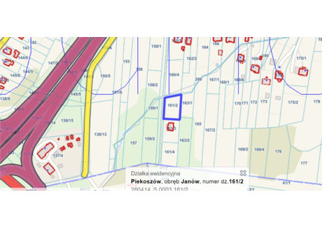 Działka na sprzedaż - Janów, Piekoszów, kielecki, świętokrzyskie, 1200 m², 200 000 PLN, NET-gratka-36530933