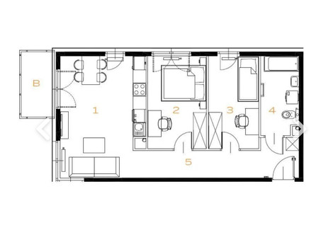 Mieszkanie na sprzedaż - Stefana Banacha Górka Narodowa, Prądnik Biały, Kraków, małopolskie, 58 m², 845 000 PLN, NET-gratka-35326769