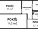 Mieszkanie na sprzedaż - Oporowska Gajowice, Fabryczna, Wrocław, 43,47 m², 521 000 PLN, NET-410