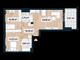 Mieszkanie na sprzedaż - ul. Sokratesa 11a Bielany, Warszawa, 73,76 m², 1 261 000 PLN, NET-A/Sok-D.02.01