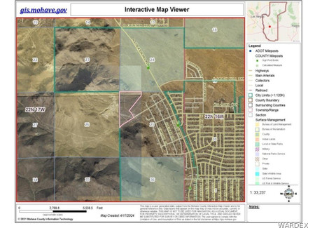 Działka na sprzedaż - 330-20-012 N Camelback Kingman, Usa, 287 731,5 m², 2 159 900 USD (8 790 793 PLN), NET-96888141