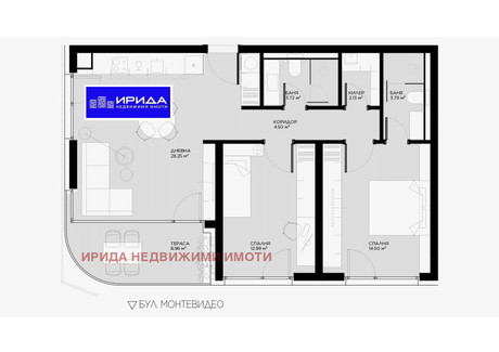 Mieszkanie na sprzedaż - Овча купел/Ovcha kupel София/sofia, Bułgaria, 111 m², 219 169 USD (841 610 PLN), NET-95234695