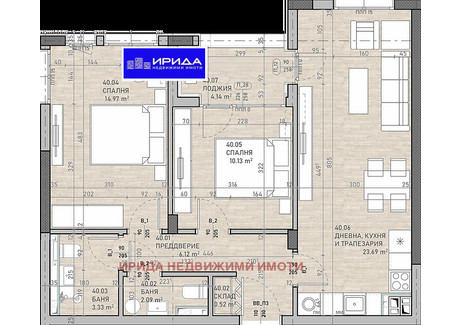 Mieszkanie na sprzedaż - Сухата река/Suhata reka София/sofia, Bułgaria, 100 m², 180 163 USD (753 082 PLN), NET-98912091