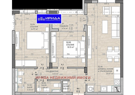 Mieszkanie na sprzedaż - Сухата река/Suhata reka София/sofia, Bułgaria, 97 m², 185 881 USD (747 241 PLN), NET-98912093