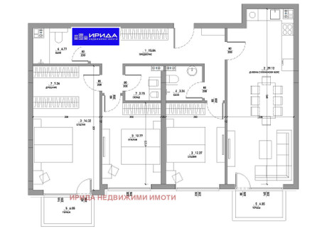 Mieszkanie na sprzedaż - Малинова долина/Malinova dolina София/sofia, Bułgaria, 153 m², 295 167 USD (1 130 488 PLN), NET-98912111