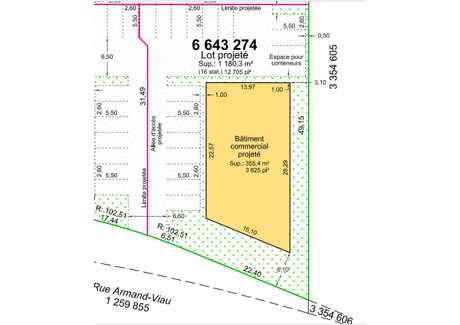 Działka na sprzedaż - Boul. de l'Auvergne, Les Rivières, QC G2C1X5, CA Les Rivières, Kanada, 1181 m², 587 794 USD (2 257 130 PLN), NET-101063037