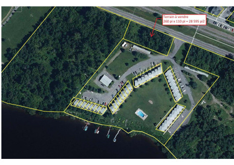 Działka na sprzedaż - Boul. des Vétérans, Lac-Mégantic, QC G6B2G4, CA Lac-Mégantic, Kanada, 2657 m², 303 456 USD (1 165 270 PLN), NET-100132909