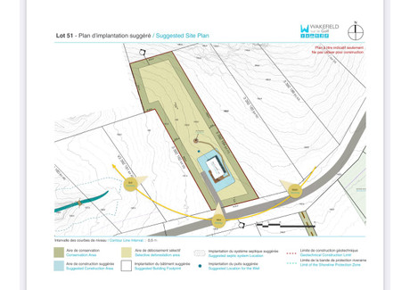 Działka na sprzedaż - 149 Ch. Cross, La Pêche, QC J0X3G0, CA La Pêche, Kanada, 5755 m², 130 244 USD (523 582 PLN), NET-98309592