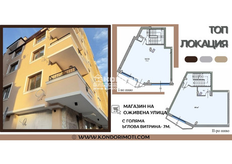 Komercyjne na sprzedaż - Център, Мараша/Centar, Marasha Пловдив/plovdiv, Bułgaria, 130 m², 208 083 USD (851 060 PLN), NET-100726220